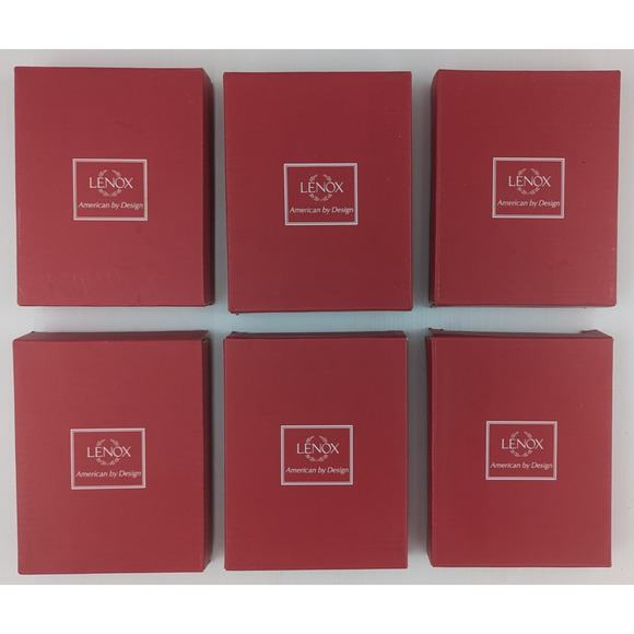 Lenox Holiday Ornament Metal American by Design Assorted Lot of 6 - Picture 8 of 9